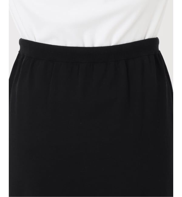 FRAMeWORK「≪予約≫シルク混綿麻天竺スカート」|スカート|