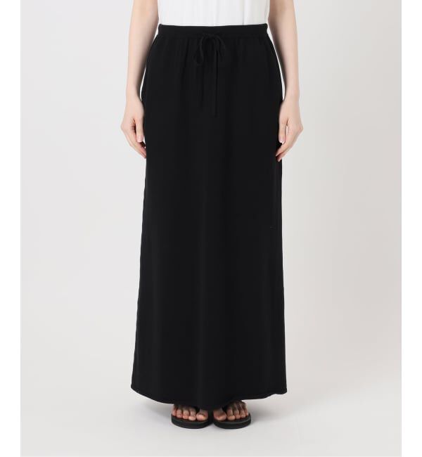 FRAMeWORK「≪予約≫シルク混綿麻天竺スカート」|スカート|