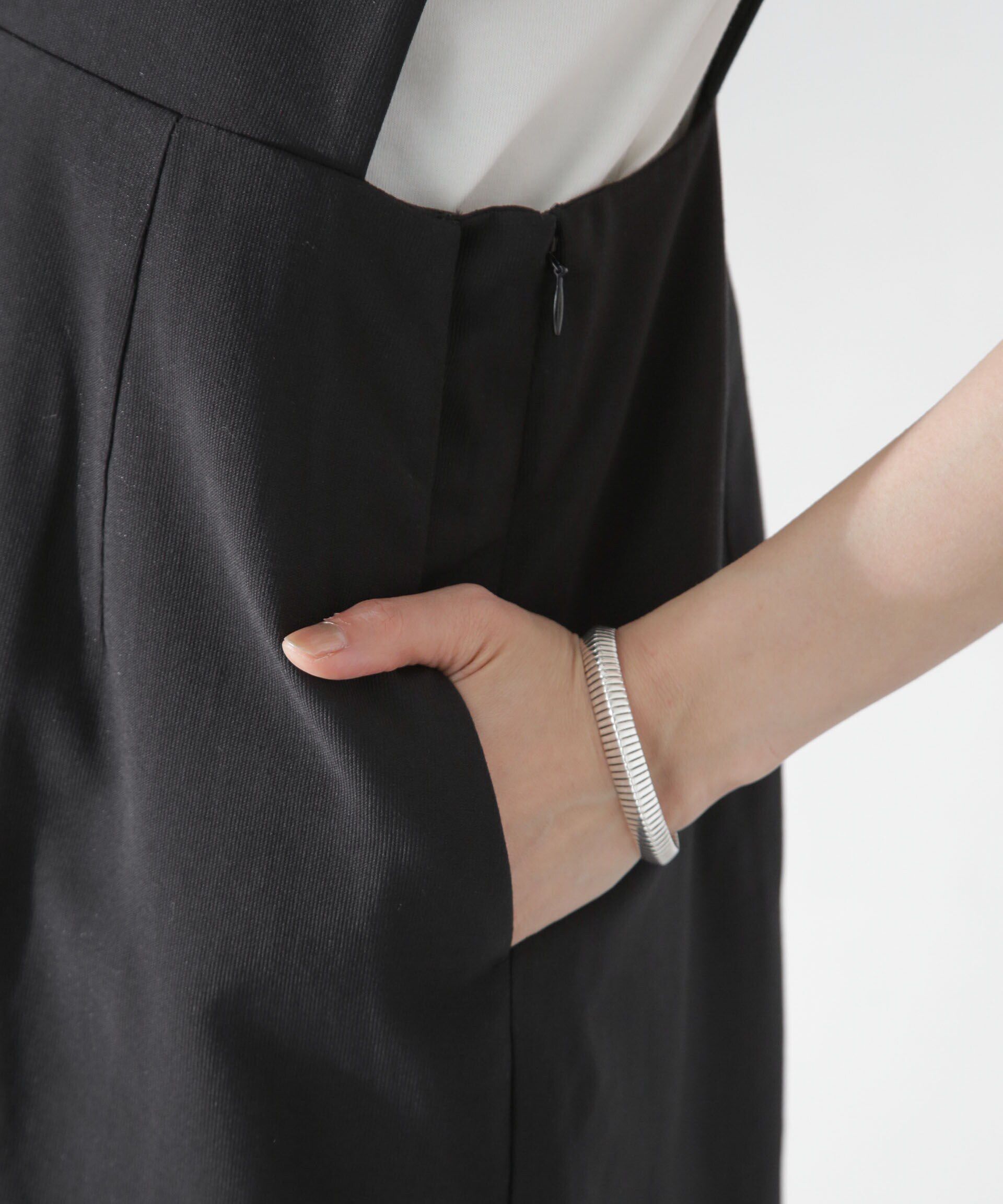 nano･universe「Iラインジャンパースカート」|ワンピース|