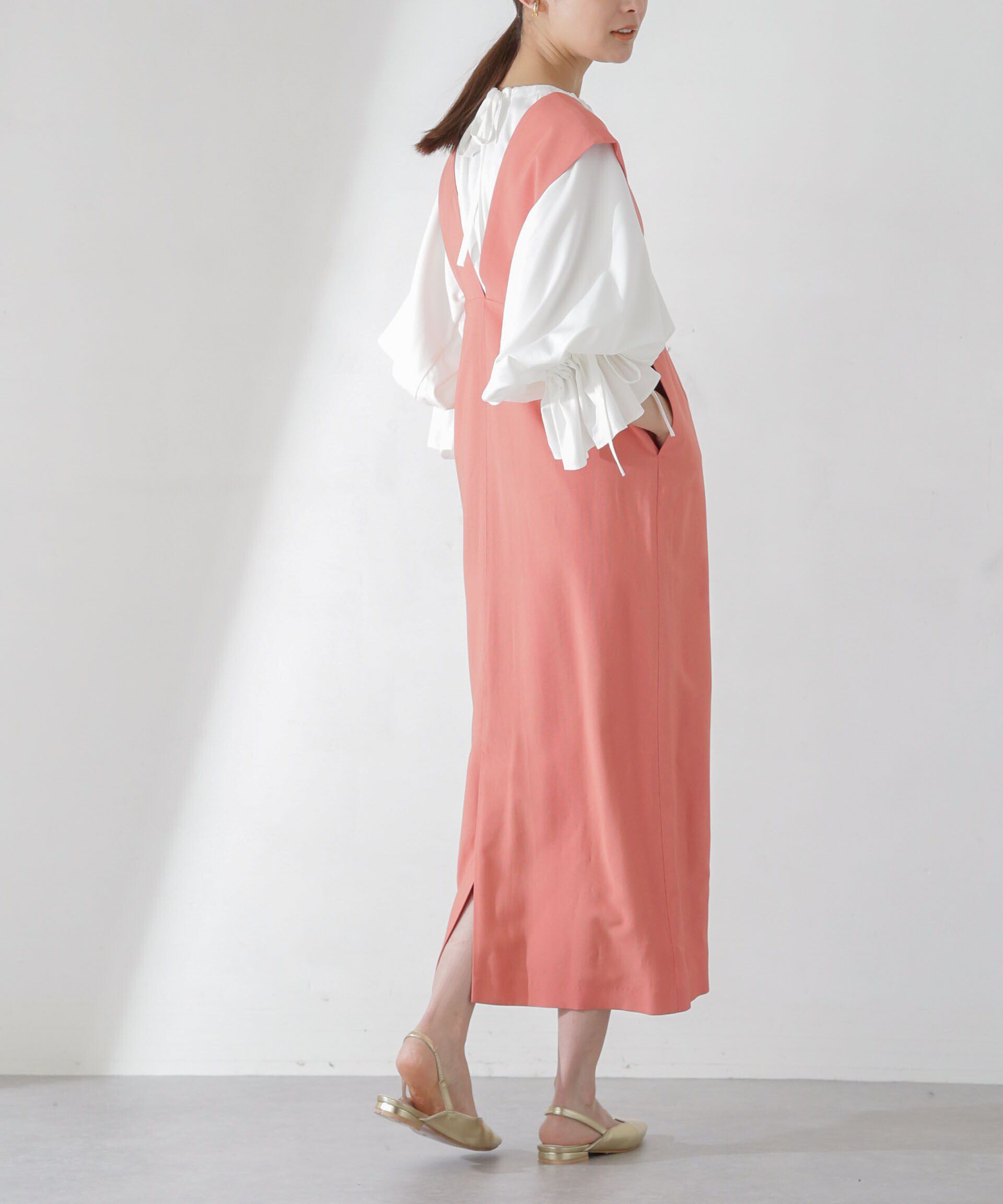 nano･universe「Iラインジャンパースカート」|ワンピース|