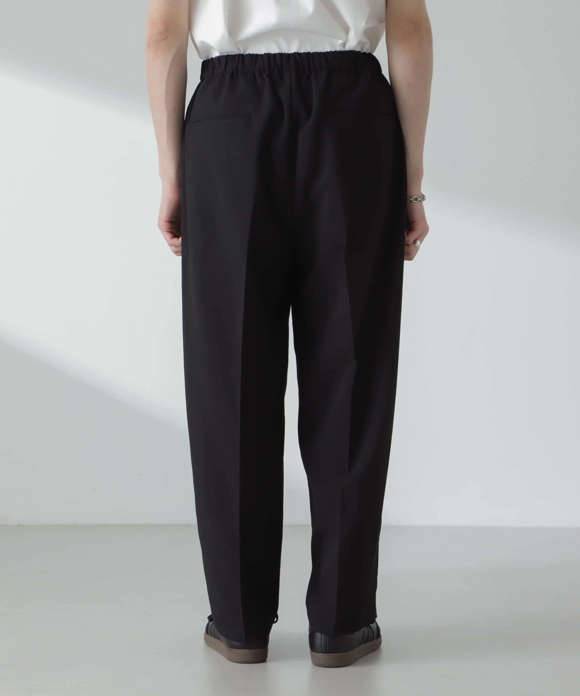 nano･universe「「大人のワイドパンツ」ハイツイストワイドスラックス」|チノ|