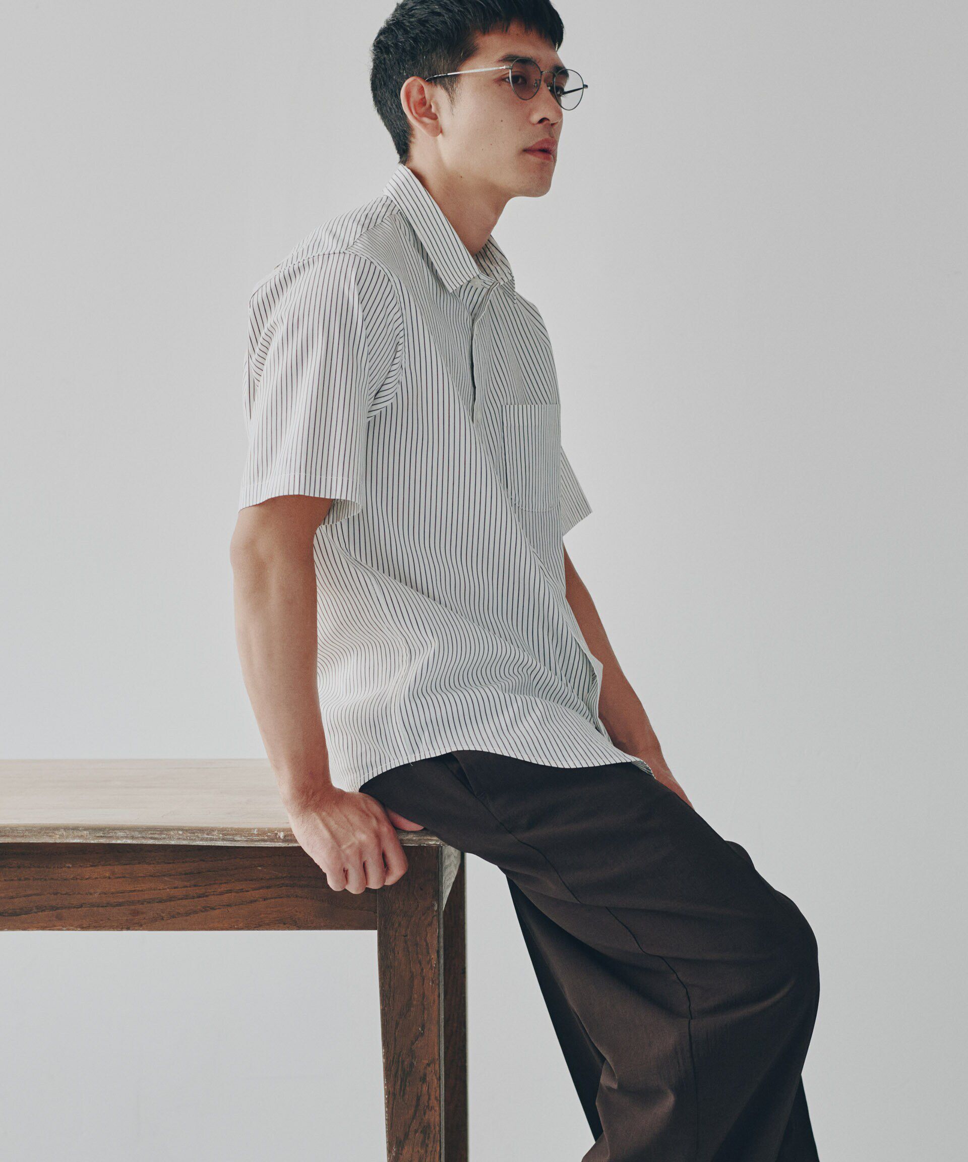 nano･universe「「大人のワイドパンツ」ハイツイストワイドスラックス」|チノ|