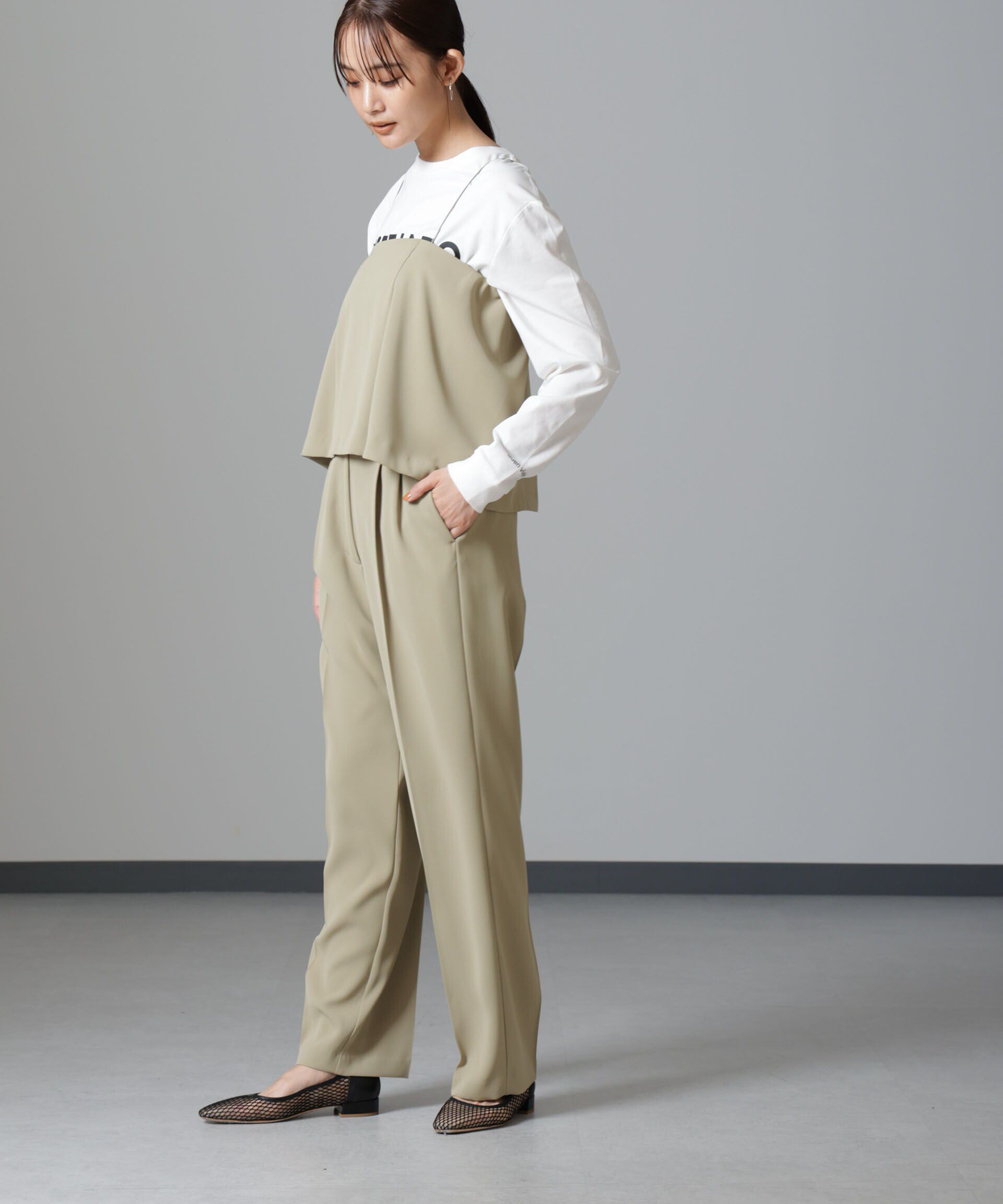 nano･universe「ベアトップキャミセットパンツ」|チノ|