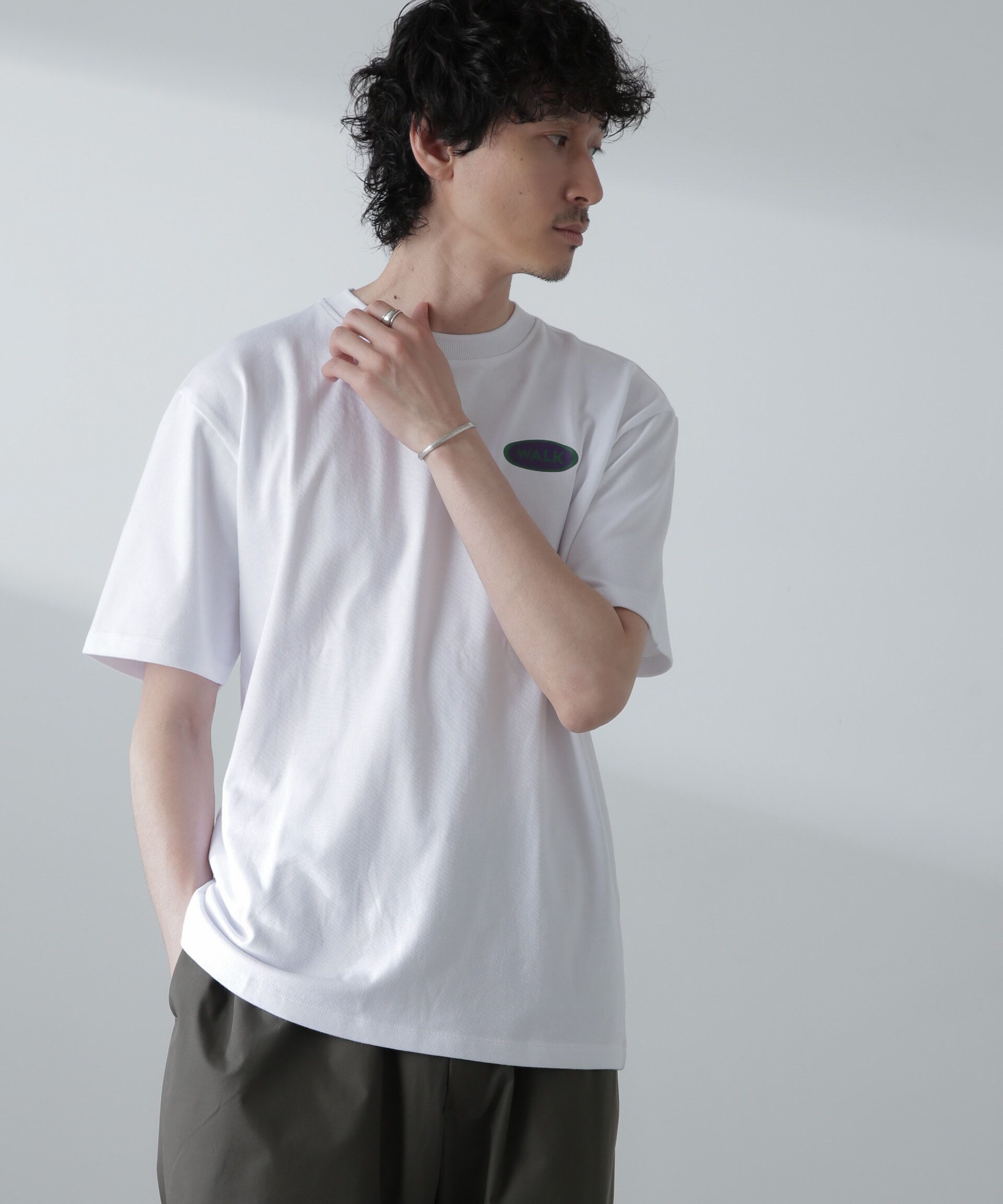 nano･universe「Walk in Paris/Le T-shirt 1943」|Tシャツ・カットソー|ホワイト