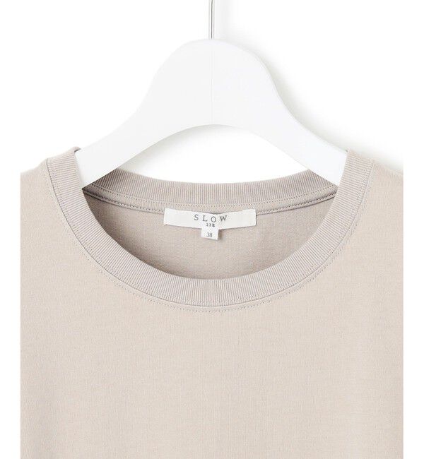 23区「【SLOW/一部店舗限定】MVSコットン ヴィンテージ風 ロゴTEE」|Tシャツ・カットソー|
