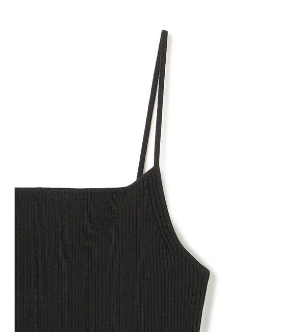 BEIGE,「【洗える】SENNA / インナーカップ付きリブニットキャミソール」|ニット・セーター|