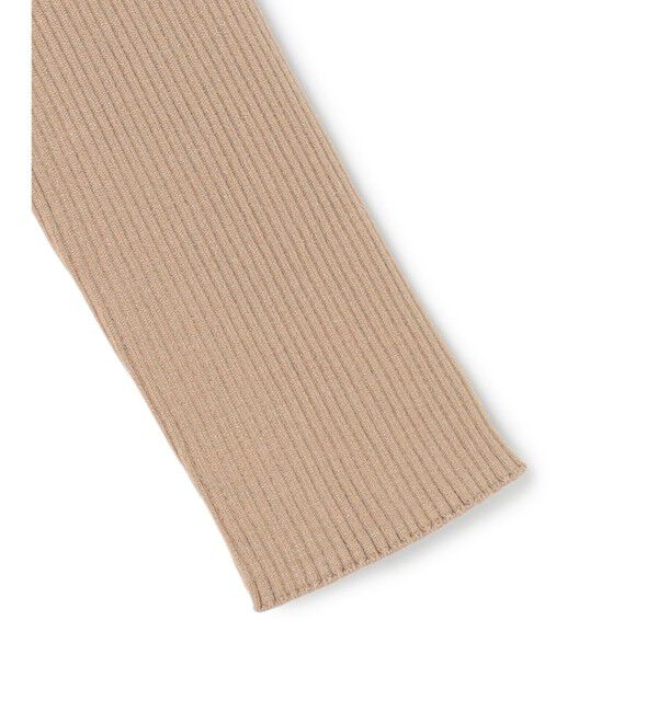 BEIGE,「【WEB限定・洗える】WILLOW / ストレッチクルーネックリブニット」|ニット・セーター|