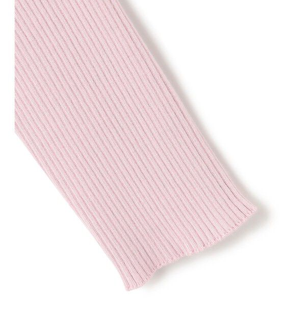 BEIGE,「【WEB限定・洗える】WILLOW / ストレッチクルーネックリブニット」|ニット・セーター|