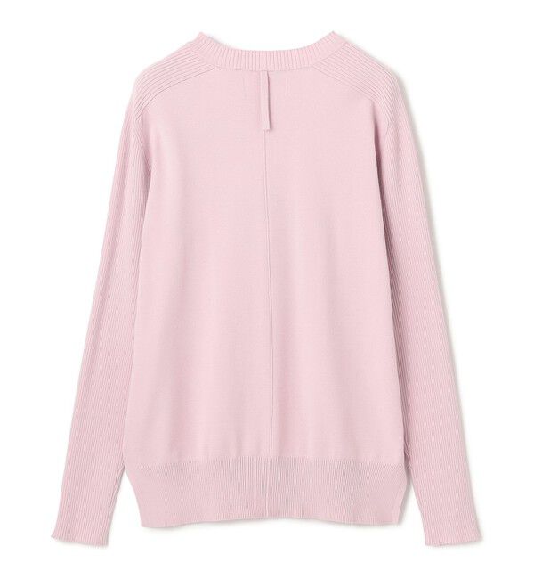 BEIGE,「【WEB限定・洗える】WILLOW / ストレッチクルーネックリブニット」|ニット・セーター|