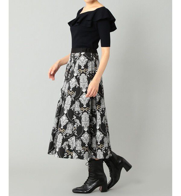  「サイドフリルリブニットトップ」|ニット・セーター|