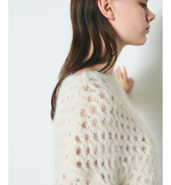 Diagram「アルパカメッシュニットトップ」|ニット・セーター|