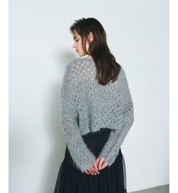 Diagram「アルパカメッシュニットトップ」|ニット・セーター|