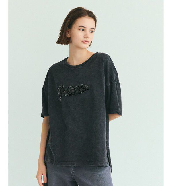 Grace Class「ピグメントTシャツ」|Tシャツ・カットソー|ブラック