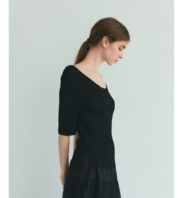 Grace Class「リブニットトップ」|ニット・セーター|