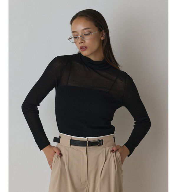 Diagram「シアーリブニットトップ」|その他|