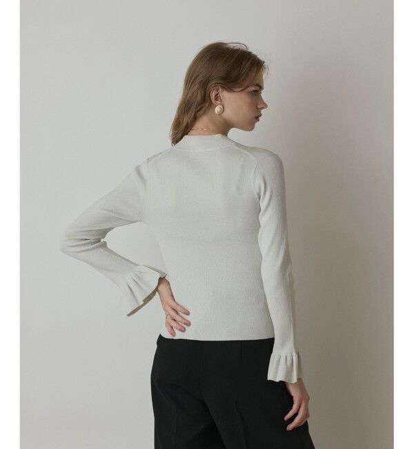 GRACE CONTINENTAL「ラメリブニットトップ」|ニット・セーター|