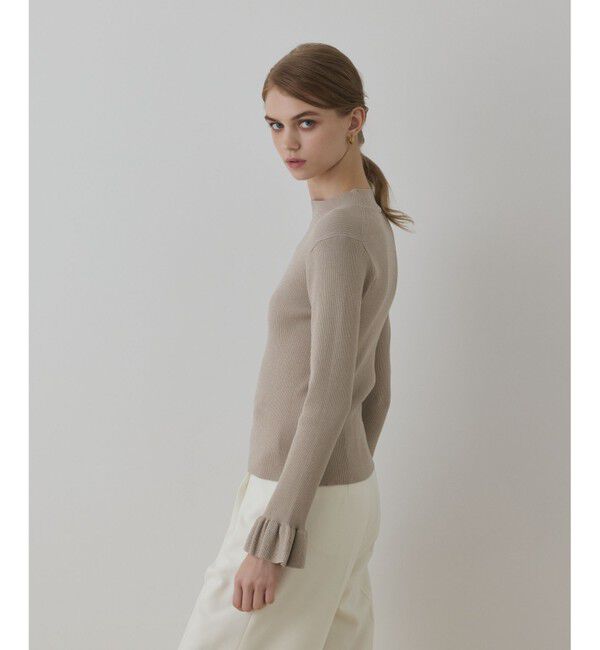 GRACE CONTINENTAL「ラメリブニットトップ」|ニット・セーター|