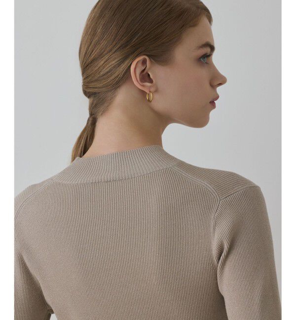 GRACE CONTINENTAL「ラメリブニットトップ」|ニット・セーター|