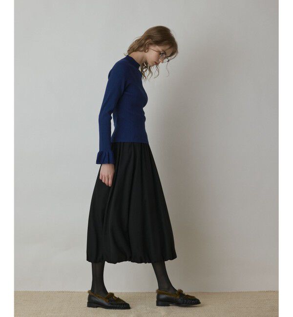 GRACE CONTINENTAL「ラメリブニットトップ」|ニット・セーター|