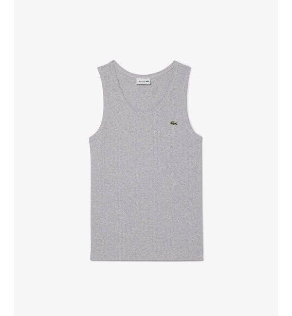 LACOSTE「コットンリブニットタンクトップ」|Tシャツ・カットソー|
