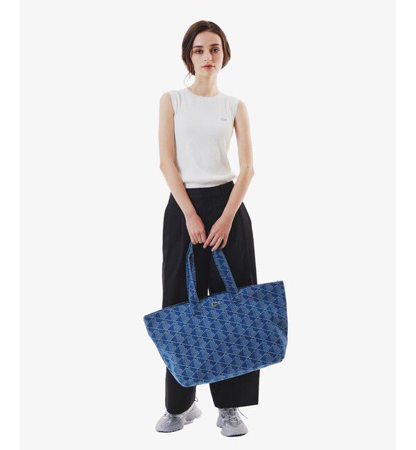 LACOSTE「UVカット クールマックスリブニットタンクトップ」|ベスト・ジレ|