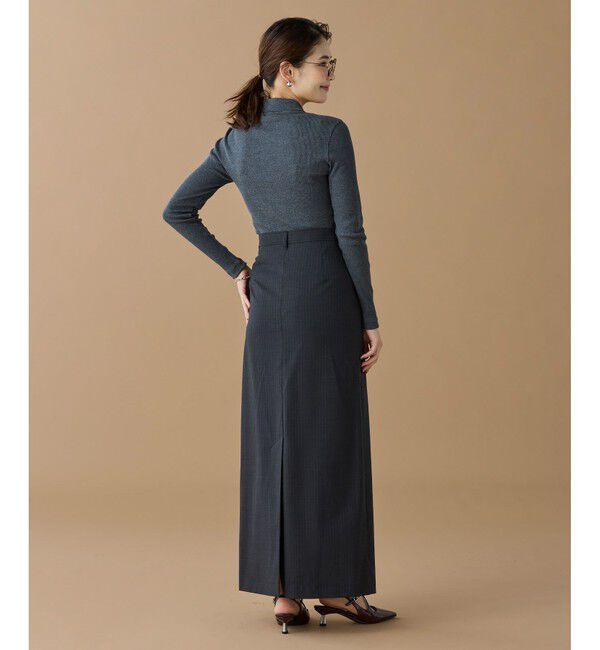 LACOSTE「スリムフィット ロングスリーブリブニットポロシャツ」|ポロシャツ|