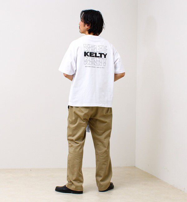 GLOSTER「【KELTY&times;GLOSTER】別注 バックタイポロゴT」|Tシャツ・カットソー|
