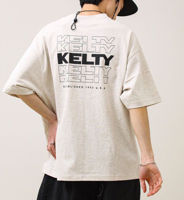 GLOSTER「【KELTY&times;GLOSTER】別注 バックタイポロゴT」|Tシャツ・カットソー|