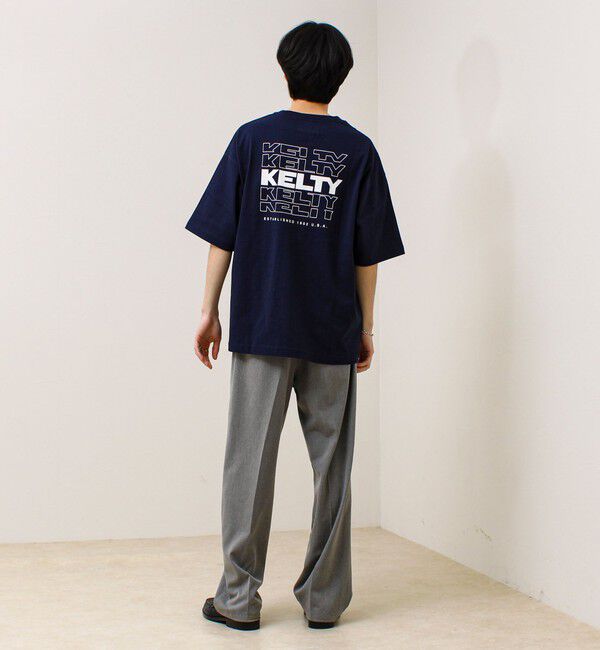 GLOSTER「【KELTY&times;GLOSTER】別注 バックタイポロゴT」|Tシャツ・カットソー|