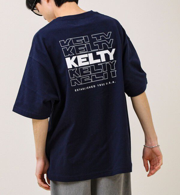GLOSTER「【KELTY&times;GLOSTER】別注 バックタイポロゴT」|Tシャツ・カットソー|