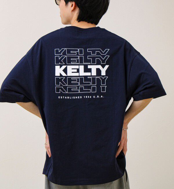 GLOSTER「【KELTY&times;GLOSTER】別注 バックタイポロゴT」|Tシャツ・カットソー|
