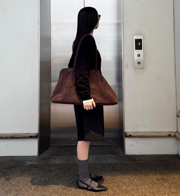 fredy emue「フェイクスエードワイドトートバッグ」|トートバッグ|