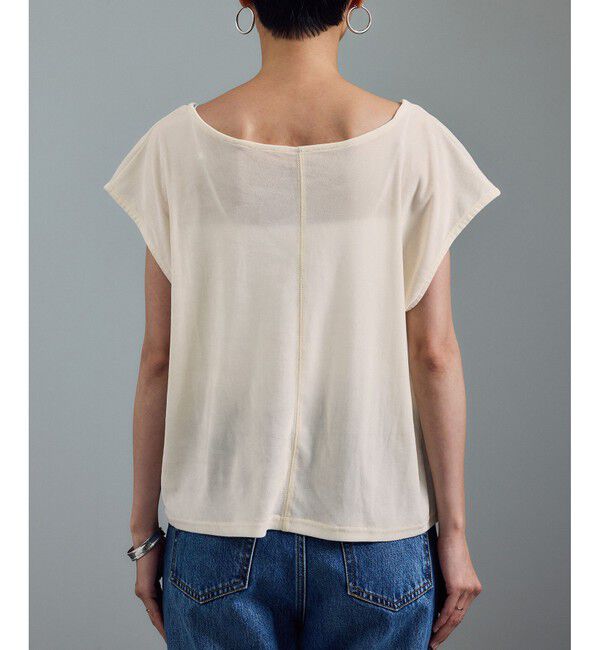 SALON adam et rope'「【WEB限定】マルチウェイベロアタッチレイヤードプルオーバー」|Tシャツ・カットソー|