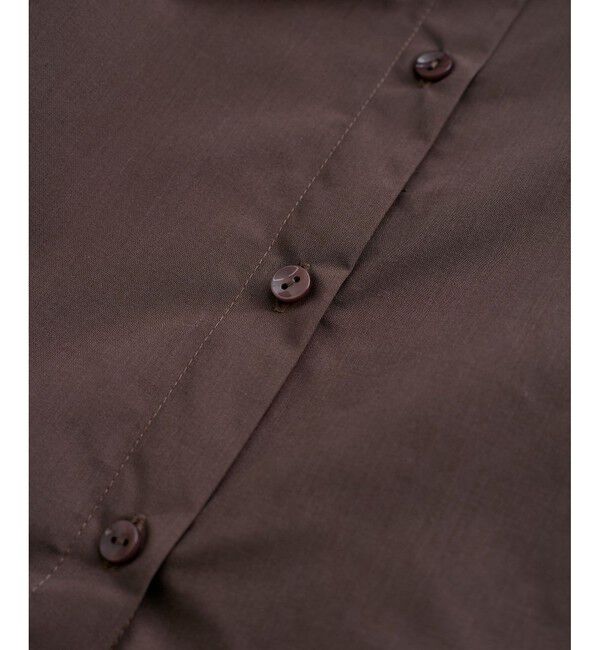 VIS「リボン付きバックシャーリングシャツ」|シャツ・ブラウス|