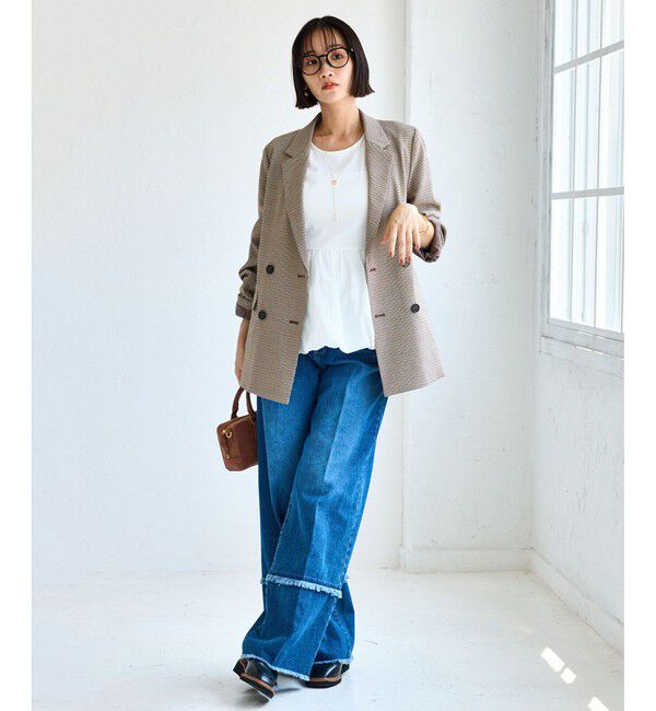 VIS「ペプラムバルーンプルオーバー」|Tシャツ・カットソー|