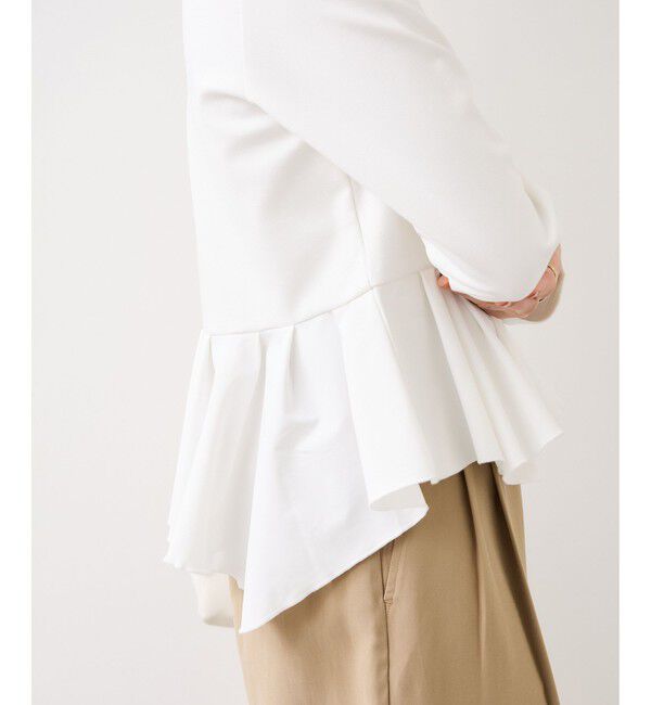 VIS「イレギュラーヘムペプラムカットソープルオーバー」|Tシャツ・カットソー|