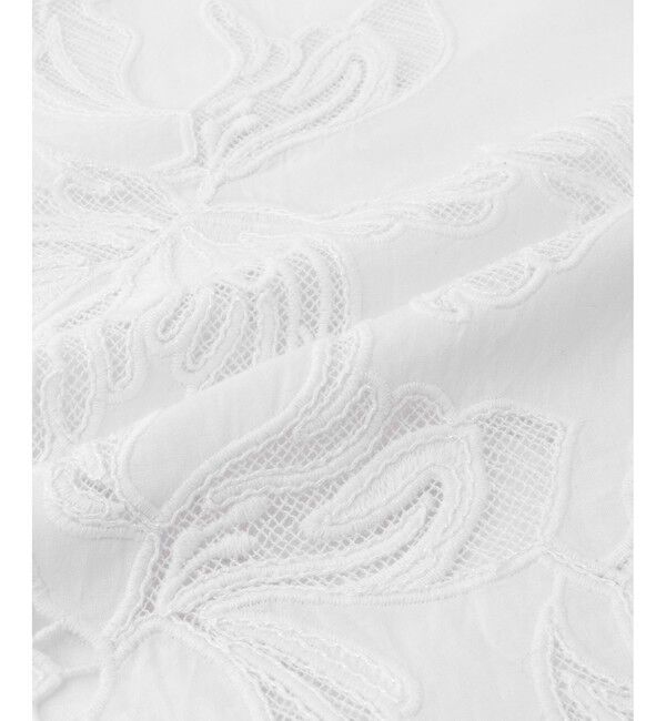 ADAM ET ROPE'「【EMOELLE】エンブロイダリーシャツ」|シャツ・ブラウス|