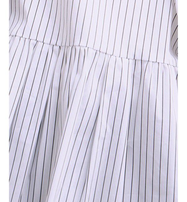 ADAM ET ROPE'「【WEB限定】2WAYバルーンスリーブチュニック」|シャツ・ブラウス|