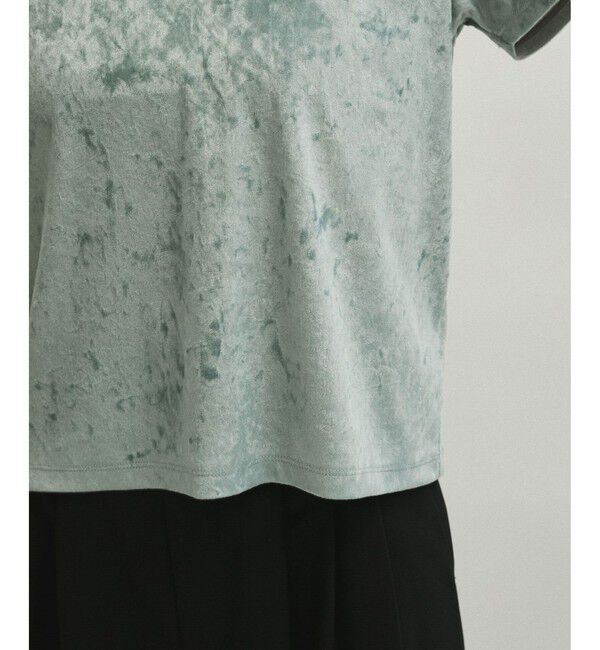 ADAM ET ROPE'「クラッシュベロアTEE」|Tシャツ・カットソー|