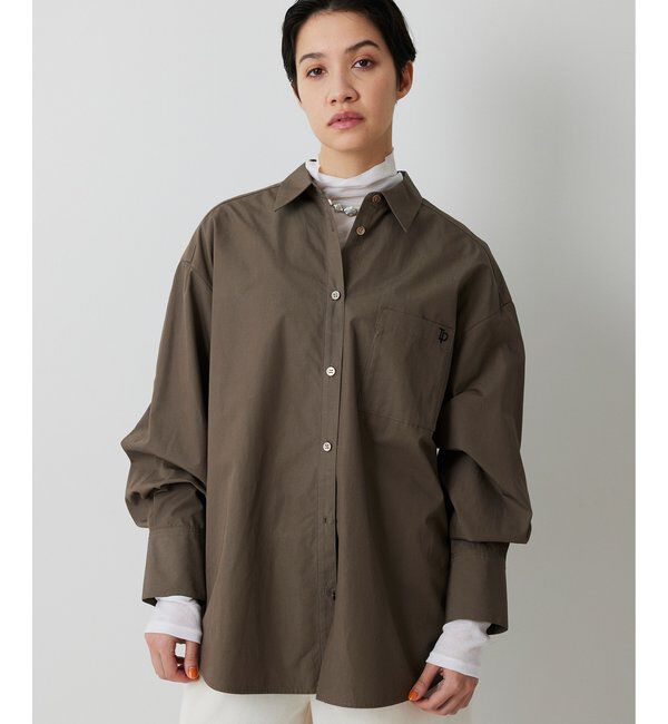 THE PAUSE「【THE PAUSE】ポケットシシュウシャツ」|シャツ・ブラウス|
