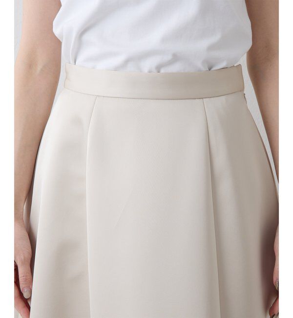 THE PAUSE「【THE PAUSE】ボンディングフレアスカート」|スカート|