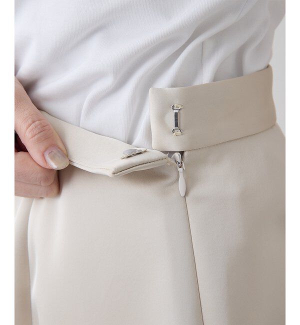 THE PAUSE「【THE PAUSE】ボンディングフレアスカート」|スカート|