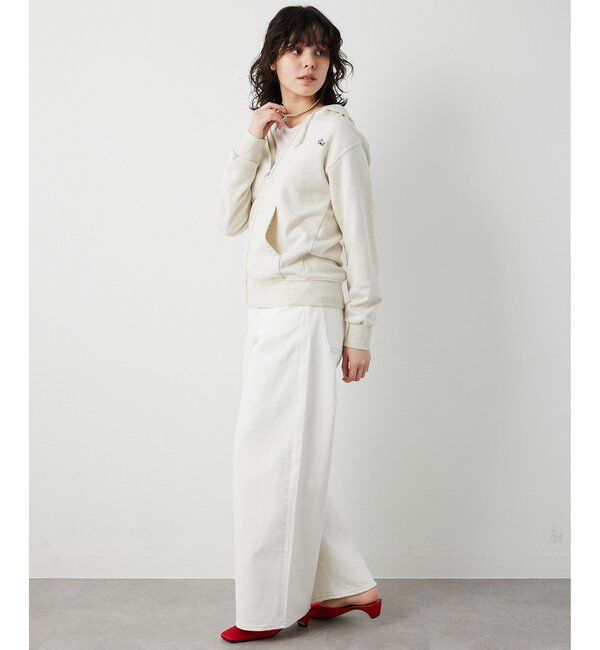  「ハイウエストデニムパンツ」|デニム|