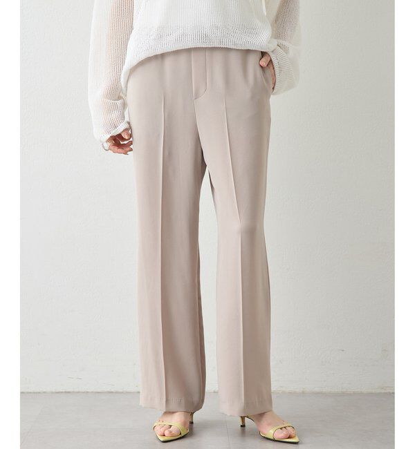  「トリアセパンツ」|チノ|ベージュ