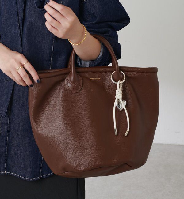  「《本革/ペットボトル並みの軽さ》【Seaudeux/セアウ】レザートートバッグ」|トートバッグ|