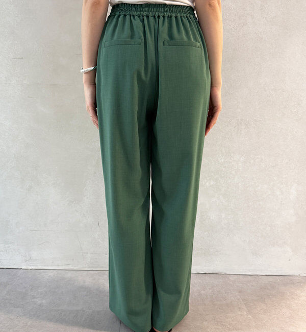  「接触冷感ワイドパンツ」|チノ|