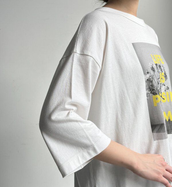  「ソフトコットン前後2WAYフォトTEE」|Tシャツ・カットソー|