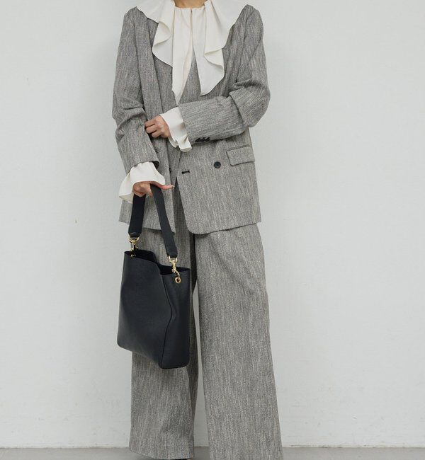  「ラッフルカラーブラウス」|シャツ・ブラウス|