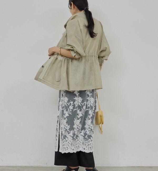  「【SACHIKOコラボ】シアーメッシュミリタリージャケット」|その他|