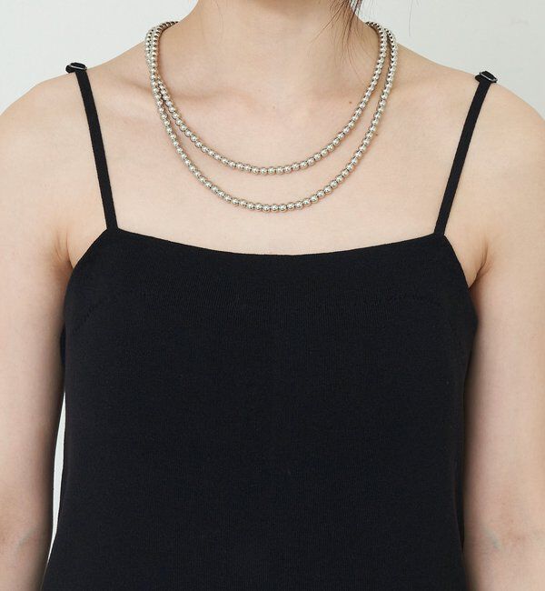  「総針ニットキャミワンピース」|ワンピース|